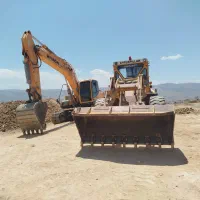 اجاره لودر ۹۵۰ و بیل ۲۲۰ زنجیری