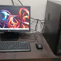 کامپیوتر i5 Ram10G SSD 128 VGA 1G HDD 500 LED19|رایانه رومیزی|قزوین, |دیوار