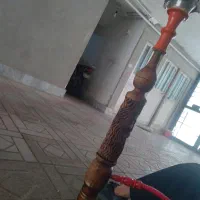 قلیان چوب گردو رخ دار|صنایع دستی و سایر لوازم تزئینی|بیرجند, |دیوار