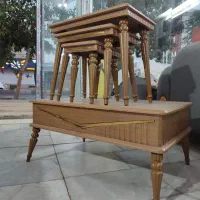 میز عسلی کارتنی 4تیکه//|مبلمان خانگی و میز عسلی|بم, |دیوار