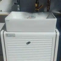 روشویی کابینتی pvc ضد اب|لوازم سرویس بهداشتی|کرمانشاه, |دیوار