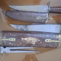 ۲ عدد چاقوی تزیینی هندی قدیمی
