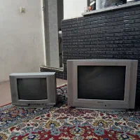 تلویزیون ۲۱ و۱۴ اینچ ایکس ویژن  وشارپ سالم