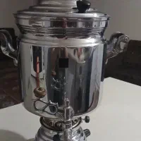 سماور قدیمی در حد نو برنجی قیمت مقطوع