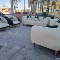 مدل پاناما شرکتی . رنگ بندی کرم و سبز|مبلمان خانگی و میز عسلی|بیرجند, |دیوار