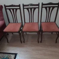 ۱۰عدد صندلی چوبی|میز و صندلی غذاخوری|شیراز, تاچارا|دیوار