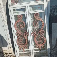 چهار عدد پنجر بزرگ و یک عدد درب حمام|حراج|سیلوانه, |دیوار