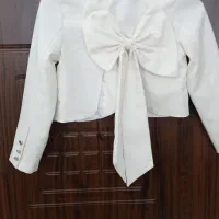کت مجلسی سفید بچگانه