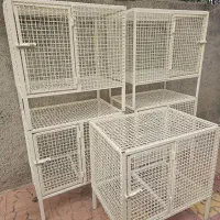 قفس سگ و گربه و پرنده