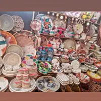 انواع سینی حصیری مخصوص مراسمات عروسی|صنایع دستی و سایر لوازم تزئینی|بندرعباس, |دیوار