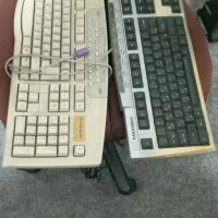 کیبورد کامپیوتر ۲عدد سالم
