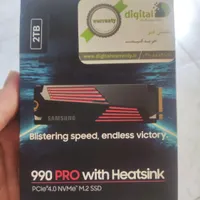 هارد ssd m2 samsung 990 pro heatsink