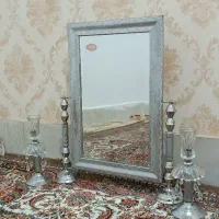 آینه و شمعدان کاملا نو و سالم|آینه|زاهدان, |دیوار