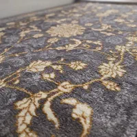 کناره فرش طوسی نقره ای طلا کوب ۵۰۰شانه|گلیم، جاجیم، گبه|قم, نیروگاه|دیوار