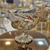 سرویس پذیرایی ۶ نفره کریستال ماکائو شامپاینی|ظروف سرو و پذیرایی|رشت, شهرک پردیسان|دیوار