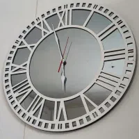 ساعت دیواری آینه ای ۶۰ سانت