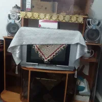 بوفه شیشه ای بزرگ و زیر تلویزیونی|میز تلویزیون|گرگان, |دیوار