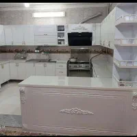 کابینت ممبران سفید بوفه زنبوری/جزیره طرح برجسته|مصالح و تجهیزات ساختمان|اصفهان, خانه اصفهان|دیوار