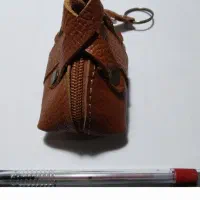 جاکلیدی چرم طبیعی