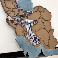 تابلو نقشه ایران