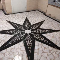 اجرای سنگ لاشه و کفسابی