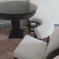 زیرتلویزیون ومیزنهارخوری|میز و صندلی غذاخوری|بندر گناوه, |دیوار