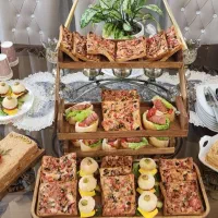 فینگرفود،سینی مزه،پک دفاع و جشن و تولد