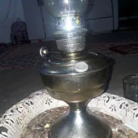 چراغ قدیمی آبی سوز|کلکسیون اشیاء عتیقه|گرگان, |دیوار