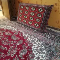 چهار عدد پشتی طرح ترکمن