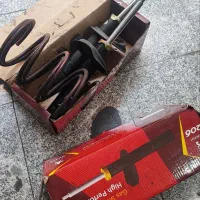 کمک پوسته کوتاه گازی KDS و فنر لنزو اصلی 28