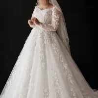 لباس عروس مدل اروپایی