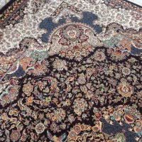 فرش ساوین اصلی به رنگ بادمجانی ،نو|فرش|قم, باغ اشرافی|دیوار