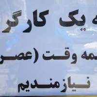کارگر نیمه وقت آقا(عصر)
