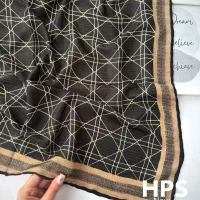 روسری طرح دیور خطی