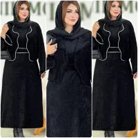 کت سارافون مجلسی کت سارافن مخمل مانتو پالتو