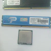 ۲ عدد رم ۲ گیگ ddr3 ویک cpu دوهسته ای اینتل|قطعات و لوازم جانبی رایانه|تهران, شهرک رضویه|دیوار
