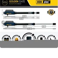 جک درب آهنی golden gate 400