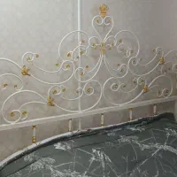 تخت دونفره فرفورژه و تشک رایگان