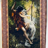 تابلوفرش لیلی مجنون