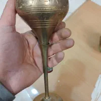 ظروف برنجی قدیمی|کلکسیون اشیاء عتیقه|مشهد, شهید قربانی|دیوار