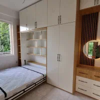 یک عدد کابینت لوتوس به همراه کمددیواری تخت کمجا|مصالح و تجهیزات ساختمان|بومهن, |دیوار