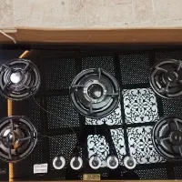 اجاق گاز رومیزی شیشه‌ای