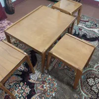 جلو مبلی 4تیکه چوب راش