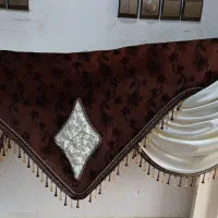 پرده سه تیکه جنس ضخیم ودرحدنو