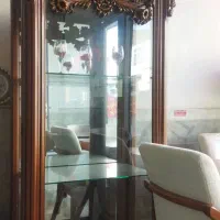 بوفه چوب راش با بهترین رنگ|بوفه، ویترین، کنسول|زنجان, |دیوار