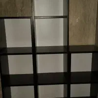 کتابخانه و دکور سه تکه