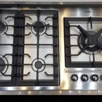 اجاق گاز ۵شعله صفحه استیل و شیشه مقاوم کد  t15|اجاق گاز و لوازم برقی پختوپز|رشت, رشتیان|دیوار