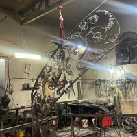 نرده گرد لوکس|مصالح و تجهیزات ساختمان|بومهن, |دیوار