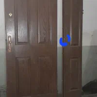 درب چوب واحد