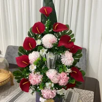 دو عدد گل تزیینی
